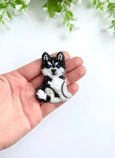 Брошь «Песик»