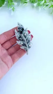 Брошь «Перышко»