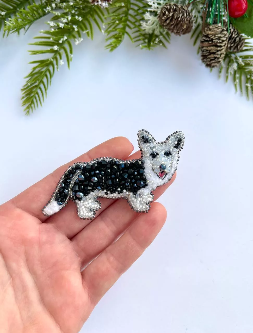 Брошь «Песик»