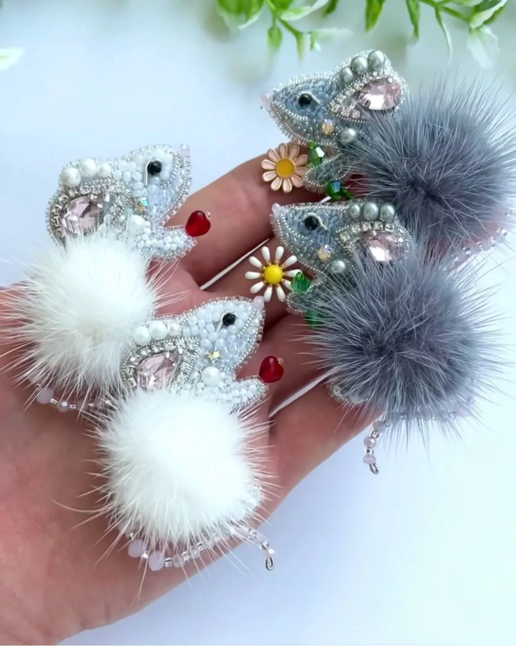 Брошь «Мышка»