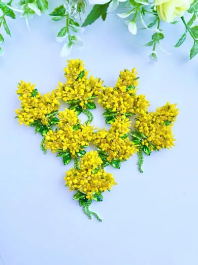 Брошь «Мимоза»