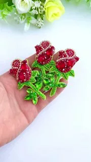 Брошь «Роза»