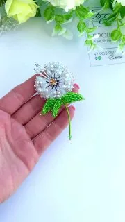 Брошь «Одуванчик»