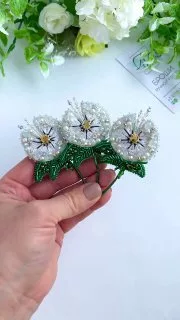 Брошь «Одуванчик»