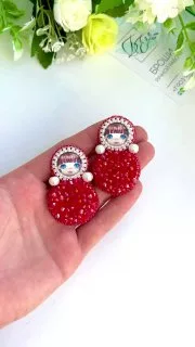 Брошь «Неваляшка»