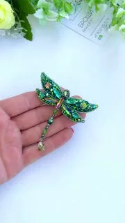 Брошь «Стрекоза»