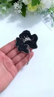 Брошь «Мак»