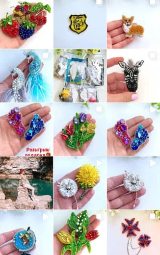 Подборка брошей из коллекции