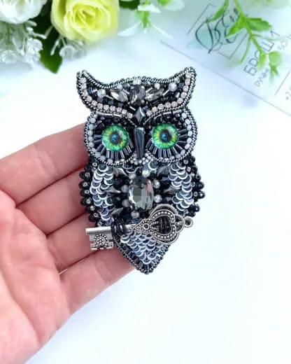 Брошь «Сова»
