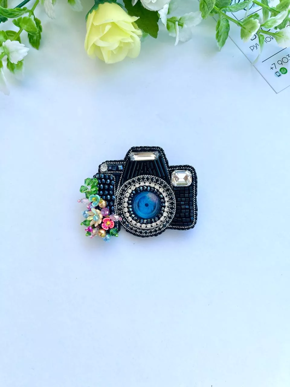 Брошь «Фотоаппарат»