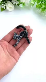 Броши: Кошечка, Брошь свободна, цена и Кошка