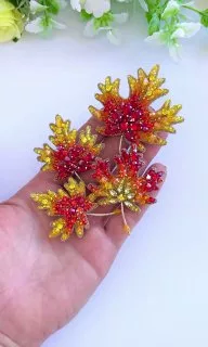 Брошь «Лист»