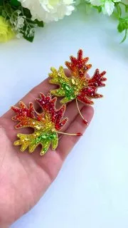 Брошь «Лист»