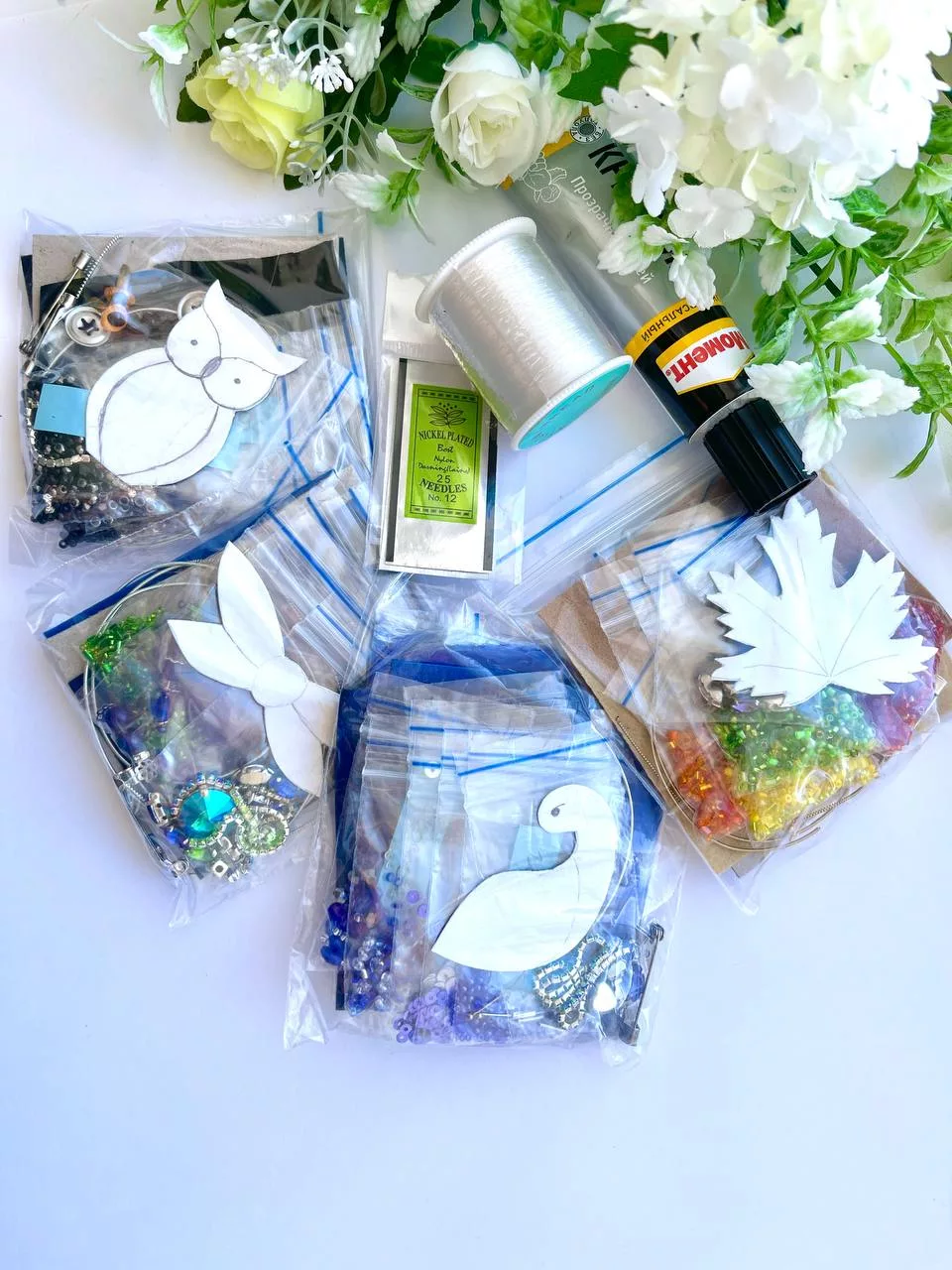 Набор для вышивки броши