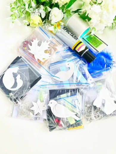 Набор для вышивки броши