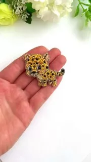 Броши: Гепард и Милаяброшь