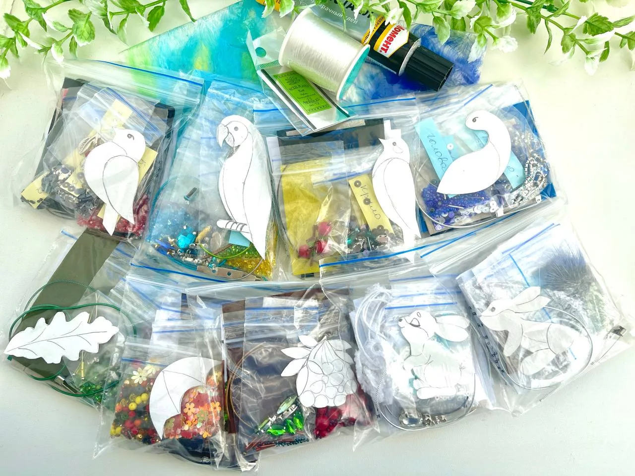 Набор для вышивки броши