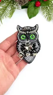 Брошь «Сова»