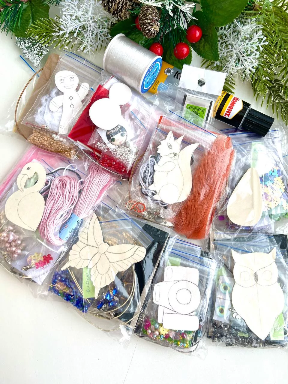 Набор для вышивки броши