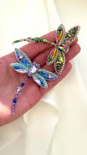 Брошь «Стрекоза»