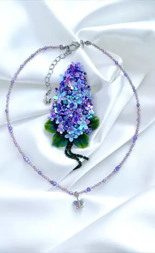 Очный мастер-класс по вышивке броши