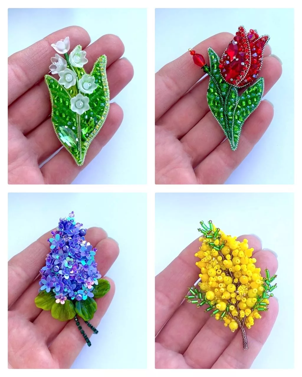 Очный мастер-класс по вышивке броши