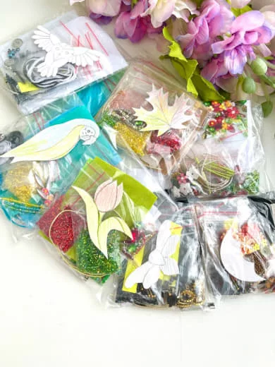 Набор для вышивки броши