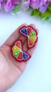 Брошь «Апельсин»