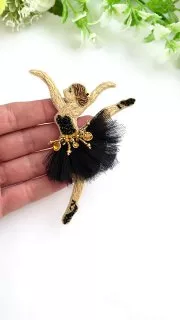 Набор для вышивки броши «Балерина»