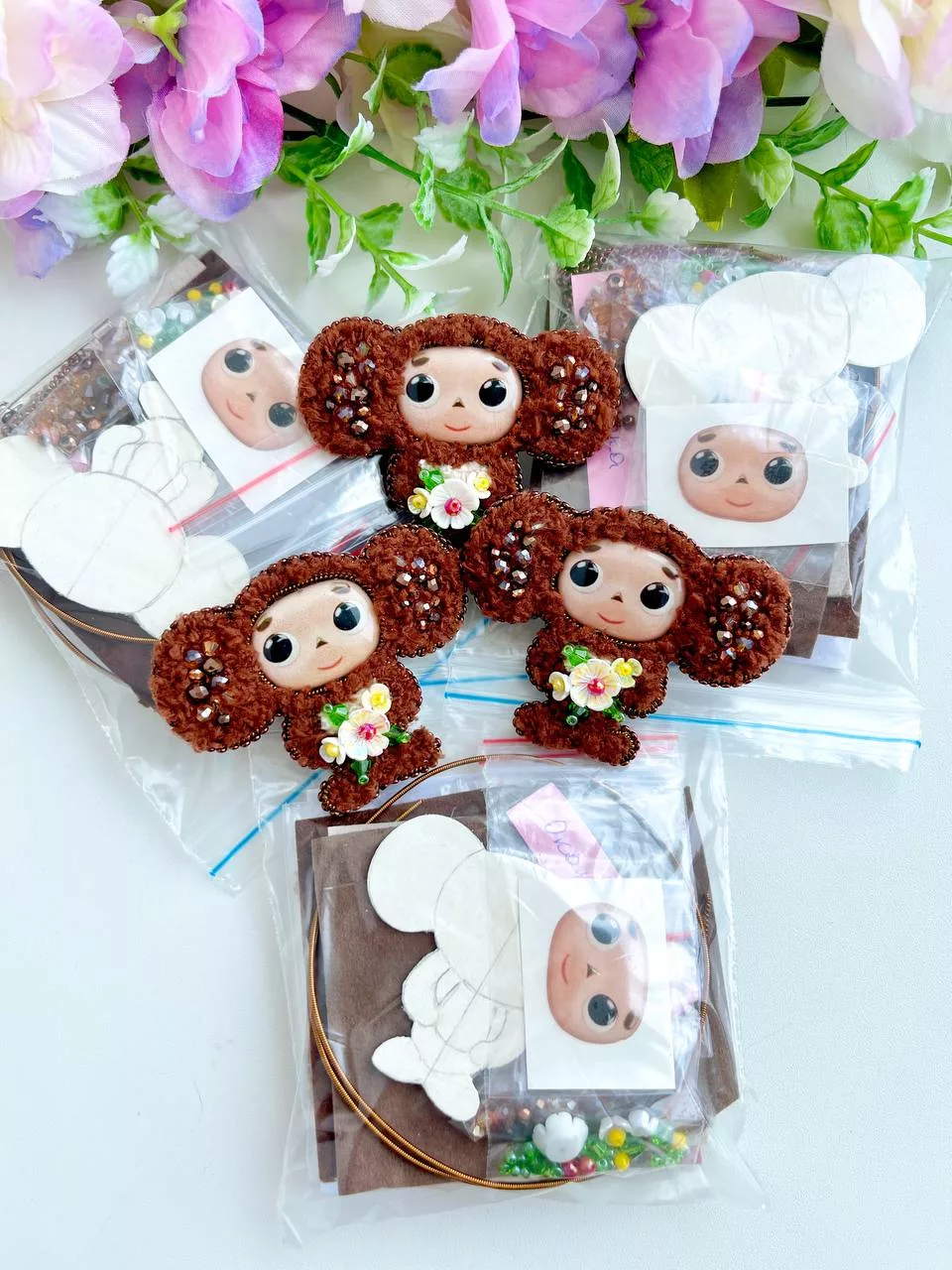 Набор для вышивки броши