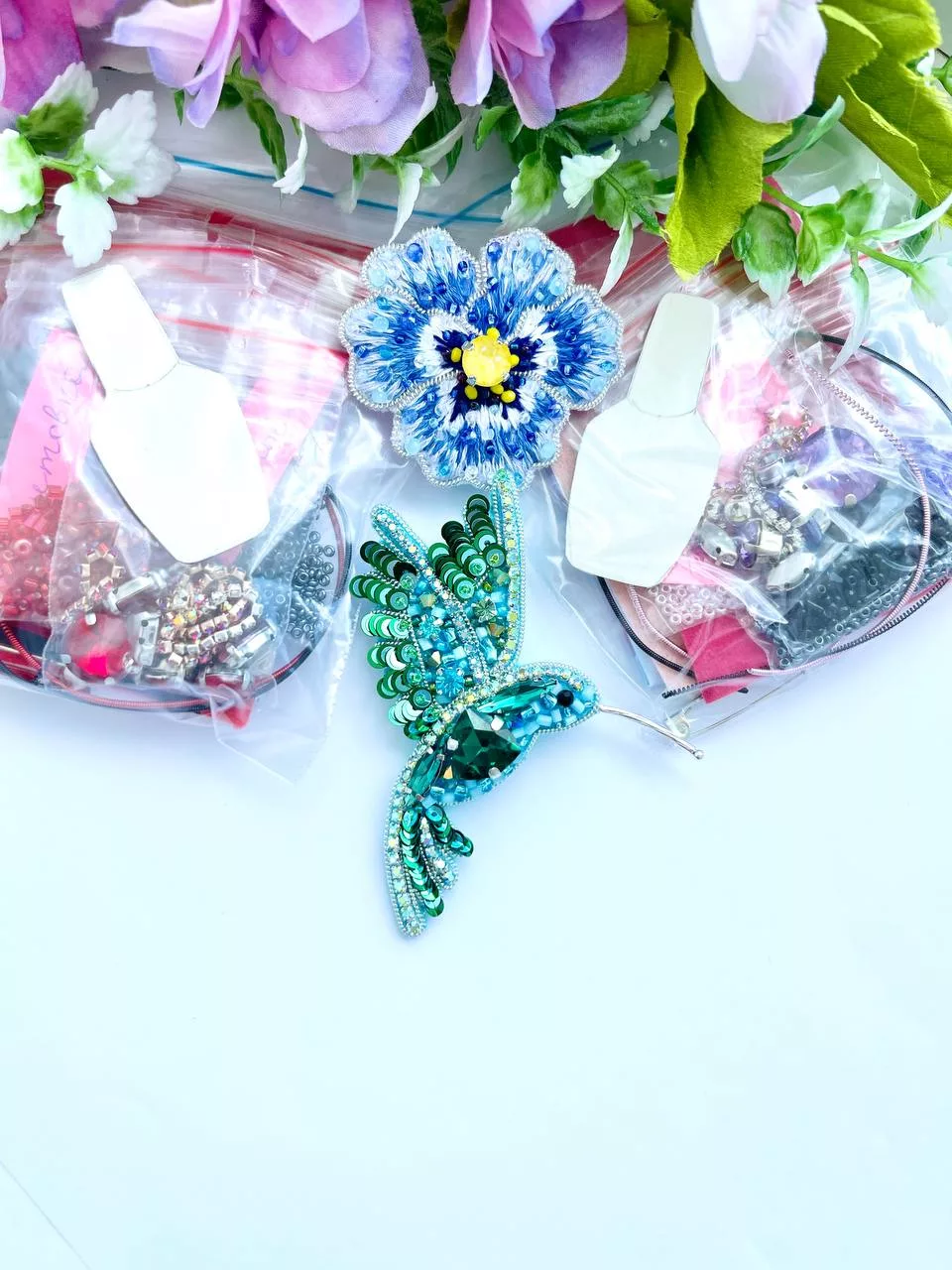 Набор для вышивки броши