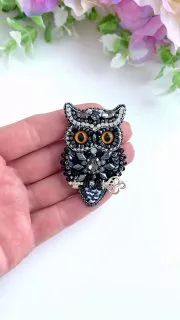 Брошь «Сова»