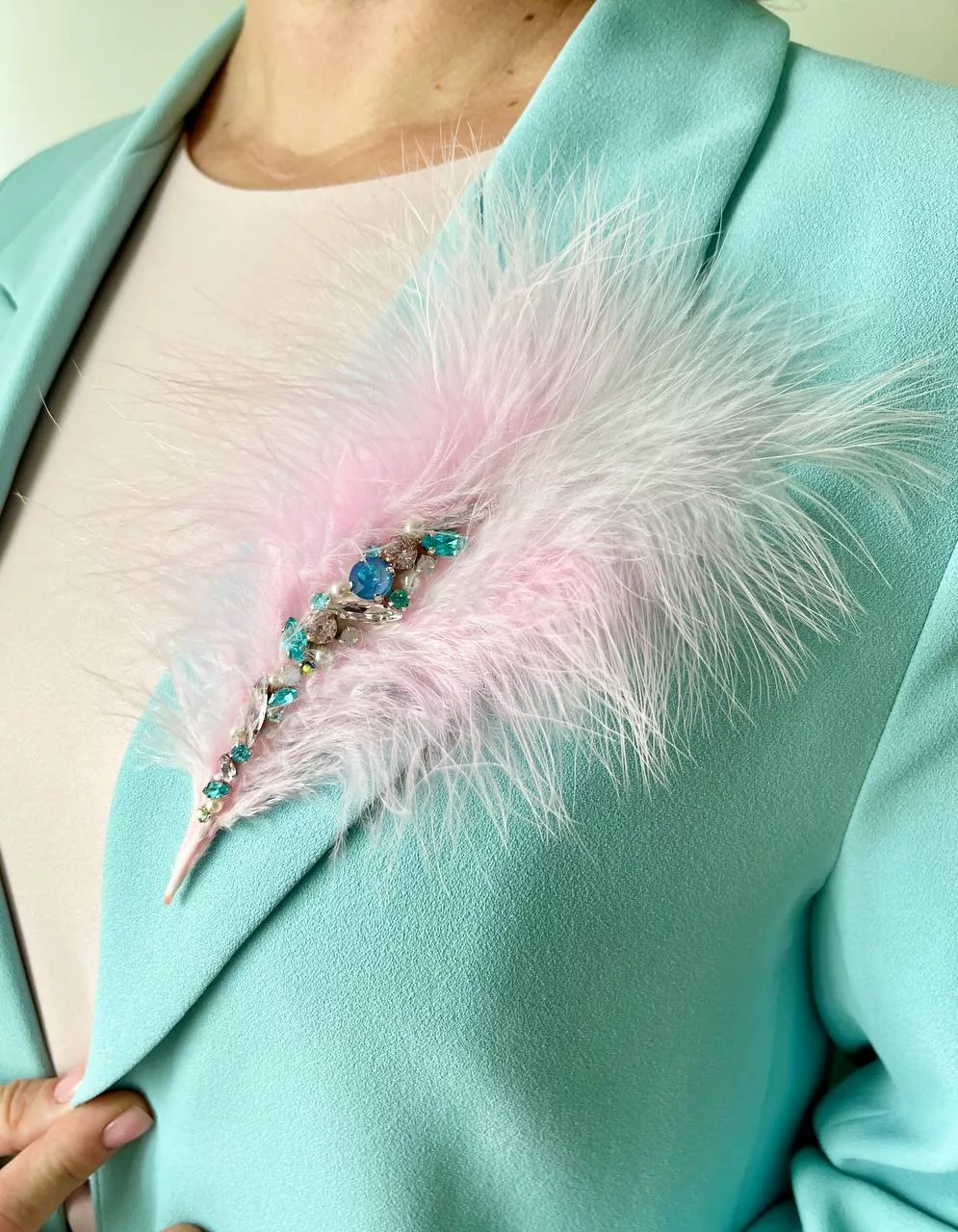 Брошь «Перо»