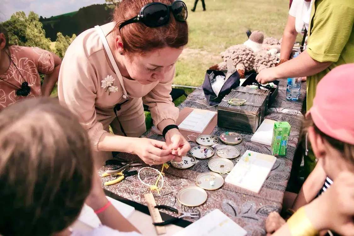 Очный мастер-класс по вышивке броши