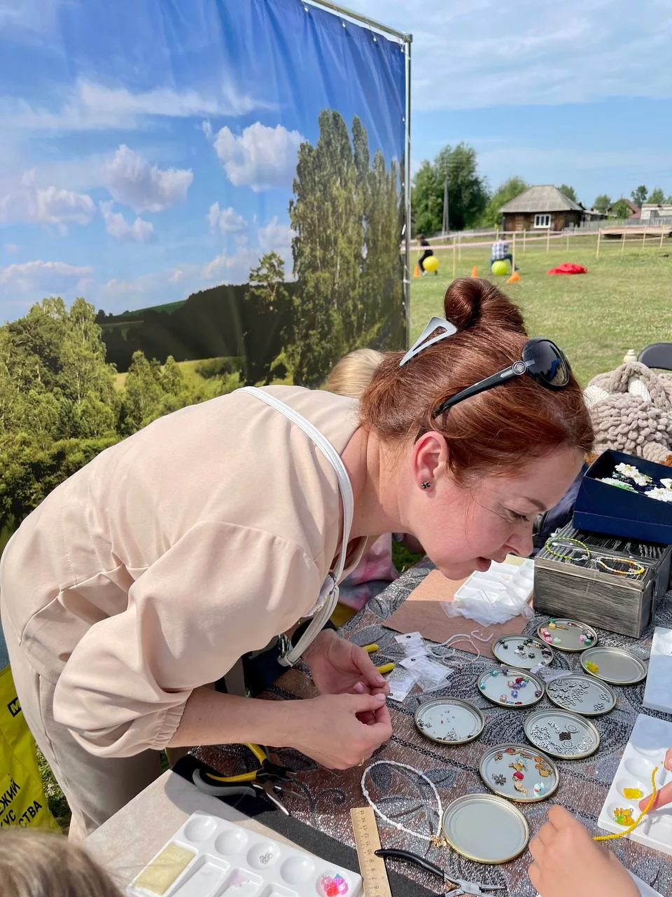 Очный мастер-класс по вышивке броши