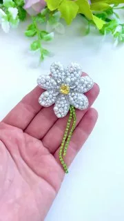 Брошь «Ромашка»