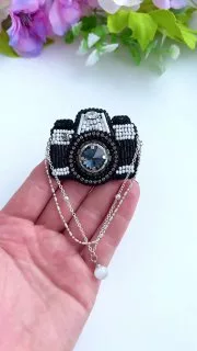 Брошь «Фотоаппарат»