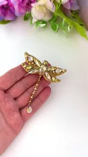 Брошь «Стрекоза»