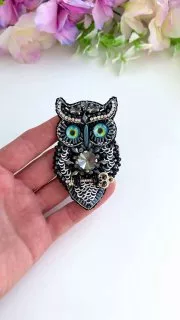 Брошь «Сова»