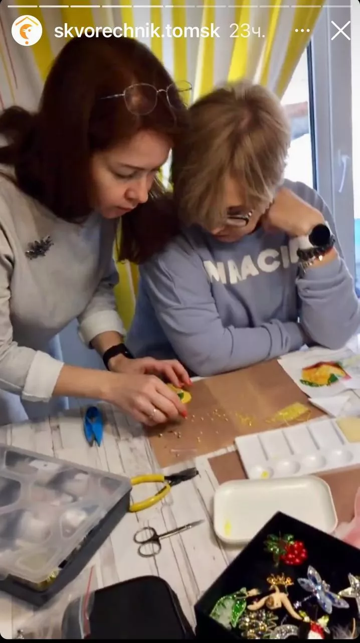 Очный мастер-класс по вышивке броши