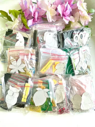 Набор для вышивки броши