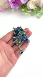 Броши: Дракон и Символ года