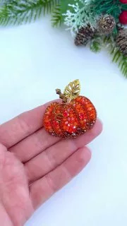 Броши: Тыква и Тыковка