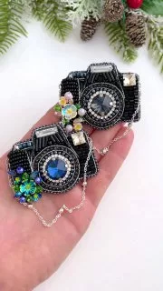 Брошь «Фотоаппарат»