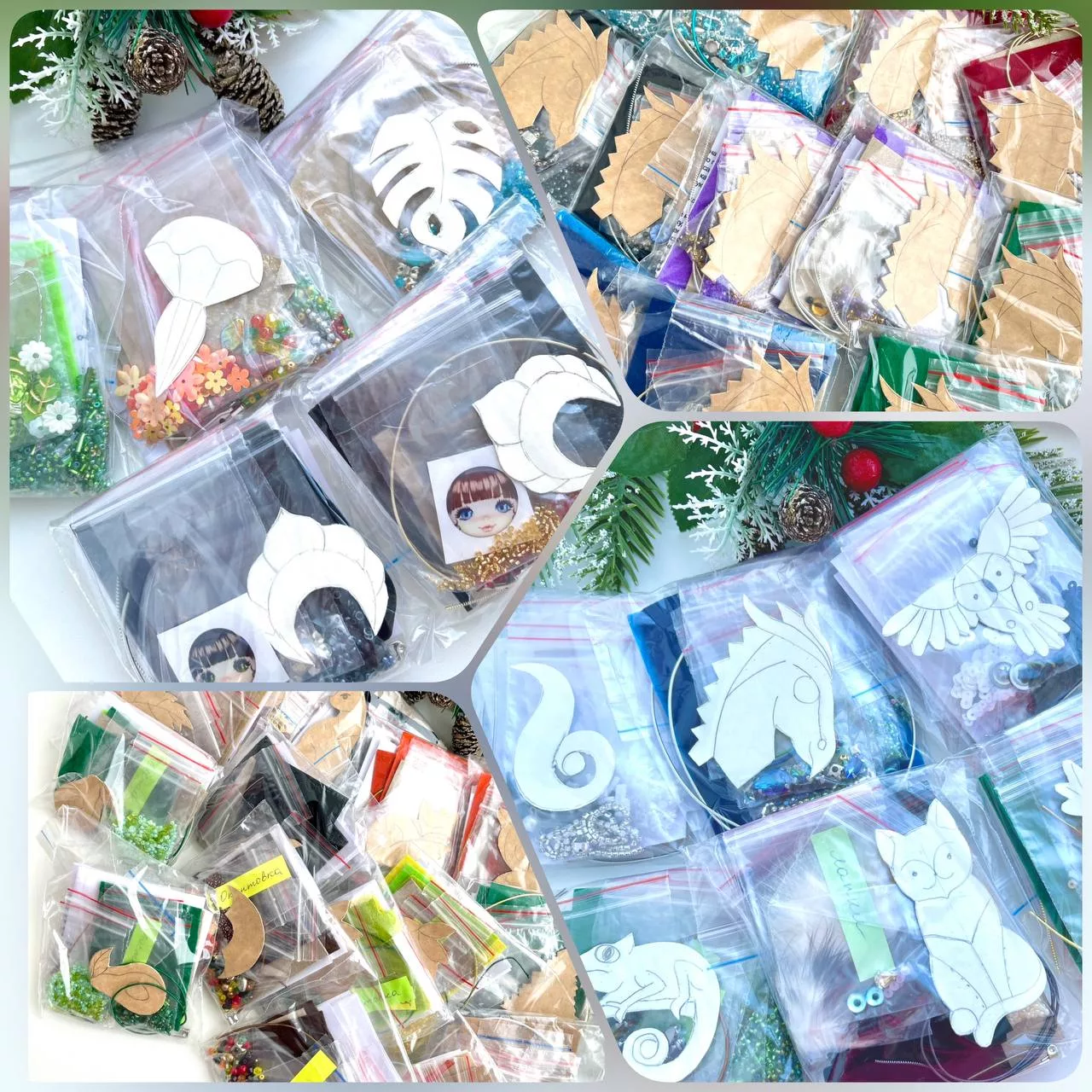 Набор для вышивки броши