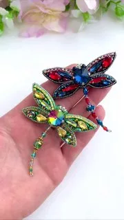 Брошь «Стрекоза»