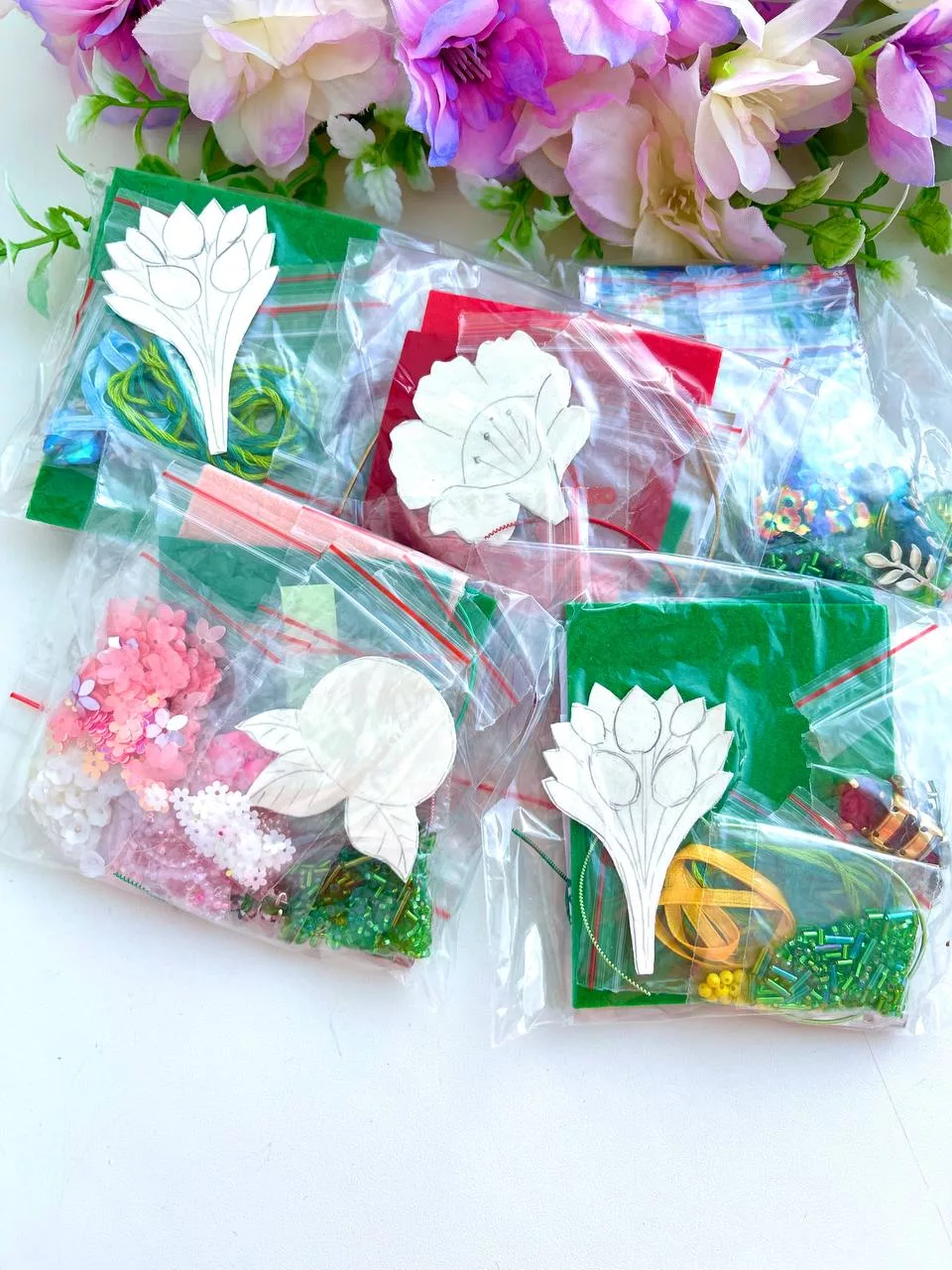 Набор для вышивки броши