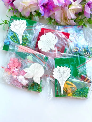 Набор для вышивки броши