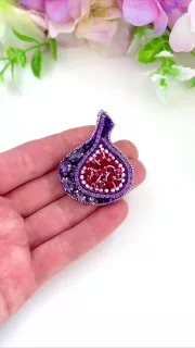 Брошь «Инжир»