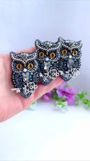 Брошь «Сова»